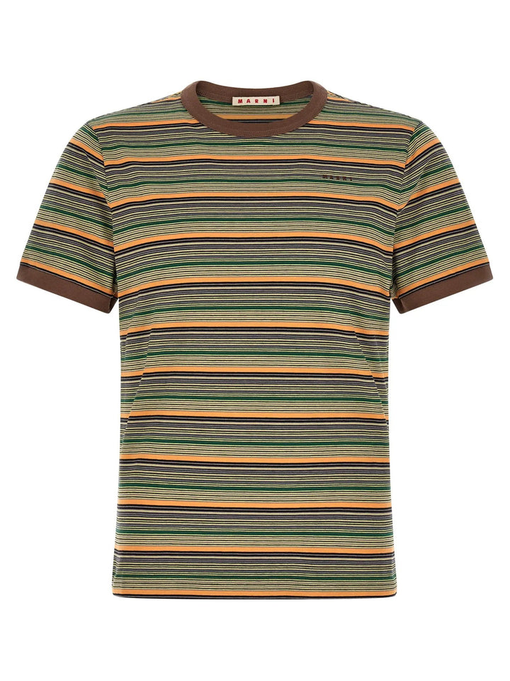 Marni Sample Sale | Marni Multicolor Cotton T-Shirt - | Designer outlet