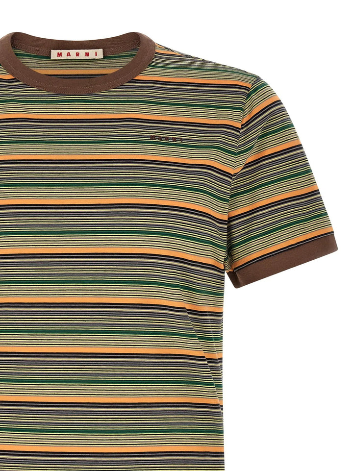 Marni Sample Sale | Marni Multicolor Cotton T-Shirt - | Designer outlet