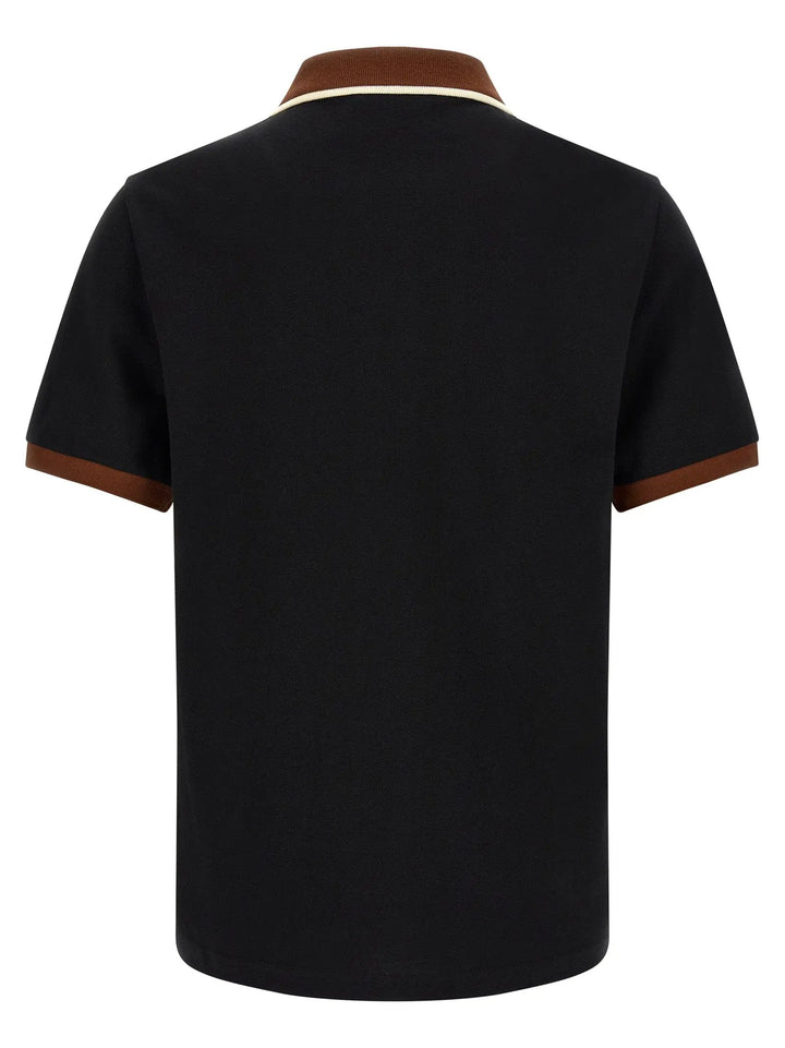 Marni Sample Sale | Marni Black Cotton Polo Shirt - | Designer outlet