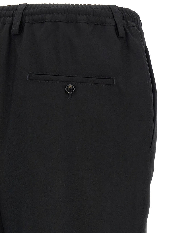 Marni Sample Sale | Marni Black Virgin Wool Cropped Pants - | Designer outlet