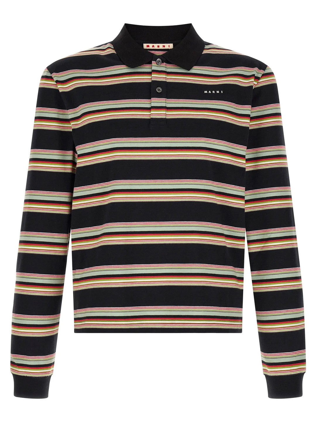 Marni Sample Sale | Marni Multicolor Cotton Polo Shirt - | Designer outlet