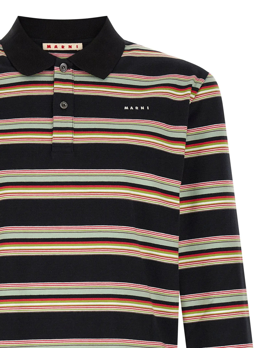 Marni Sample Sale | Marni Multicolor Cotton Polo Shirt - | Designer outlet
