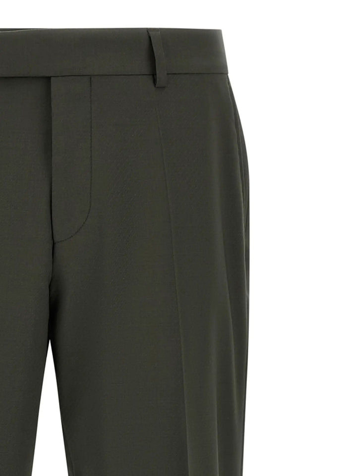Hugo Boss Sample Sale | Hugo Boss Bicolor Virgin Wool Pants - | Designer outlet