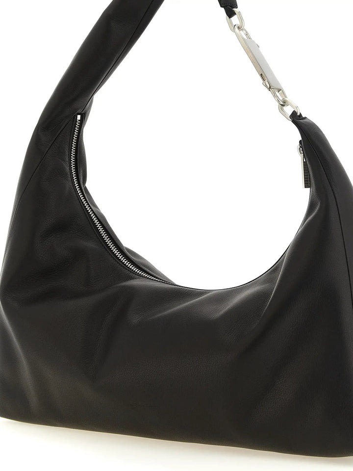 Rick Owens Sample Sale | Rick Owens Black Calfskin Shoulder Bag - | Designer outlet