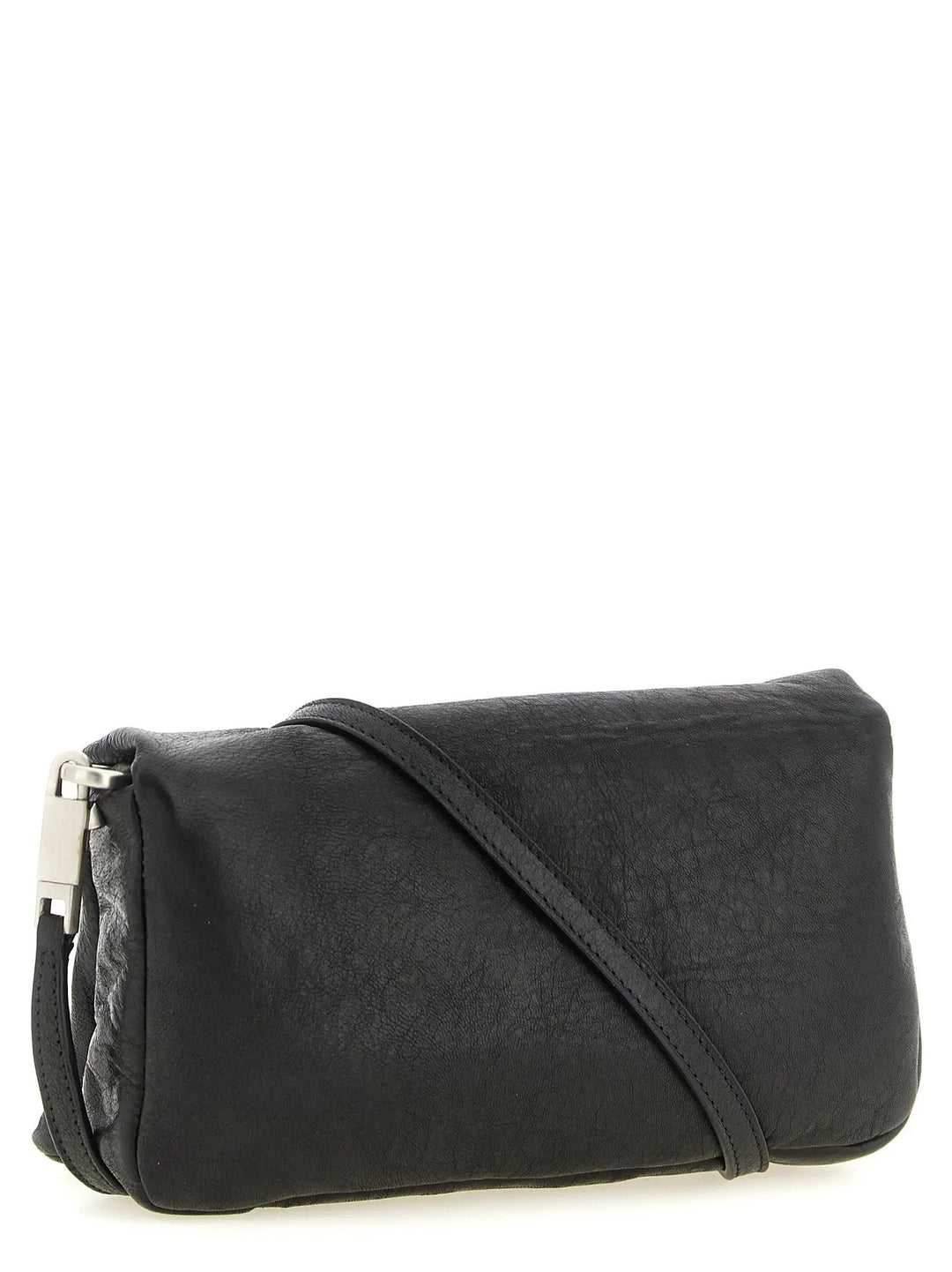 Rick Owens Sample Sale | Rick Owens Black Lamb Leather Clutch Bag - | Designer outlet