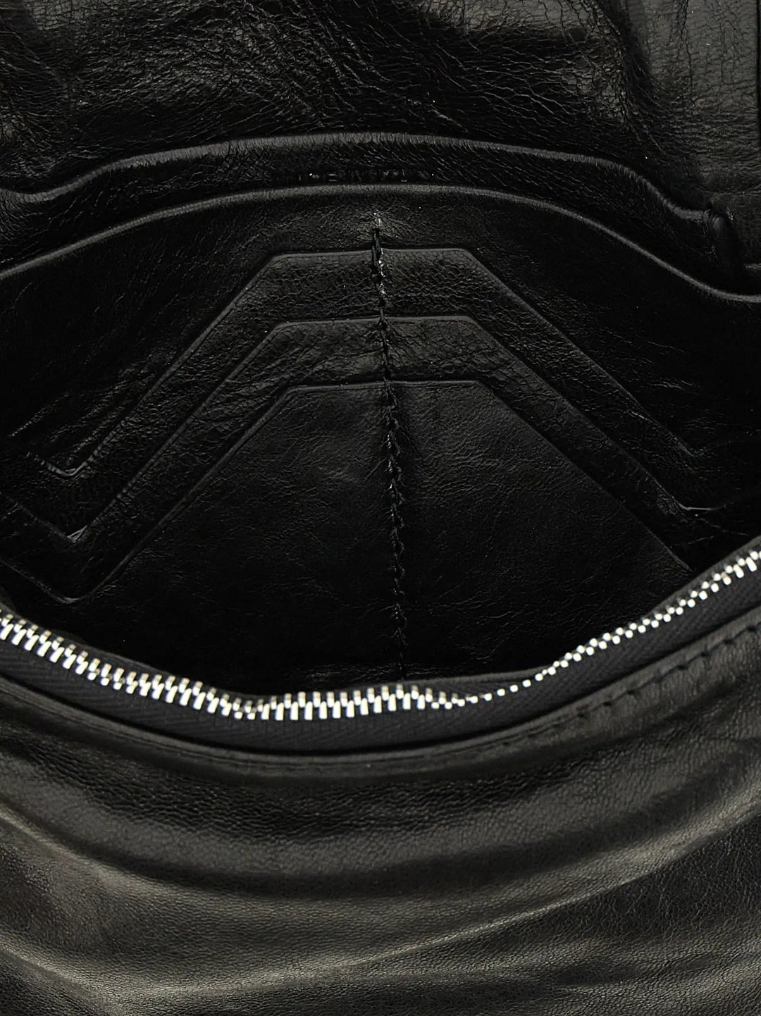 Rick Owens Sample Sale | Rick Owens Black Lamb Leather Clutch Bag - | Designer outlet