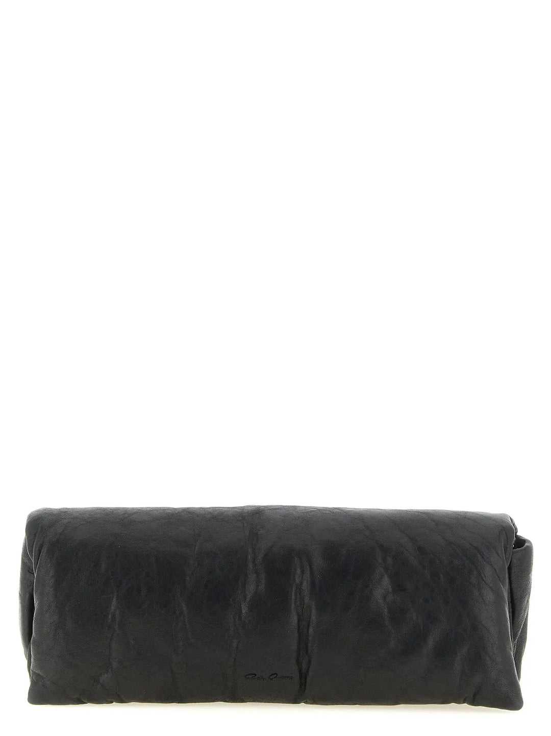 Rick Owens Sample Sale | Rick Owens Black Lamb Leather Clutch Bag - | Designer outlet