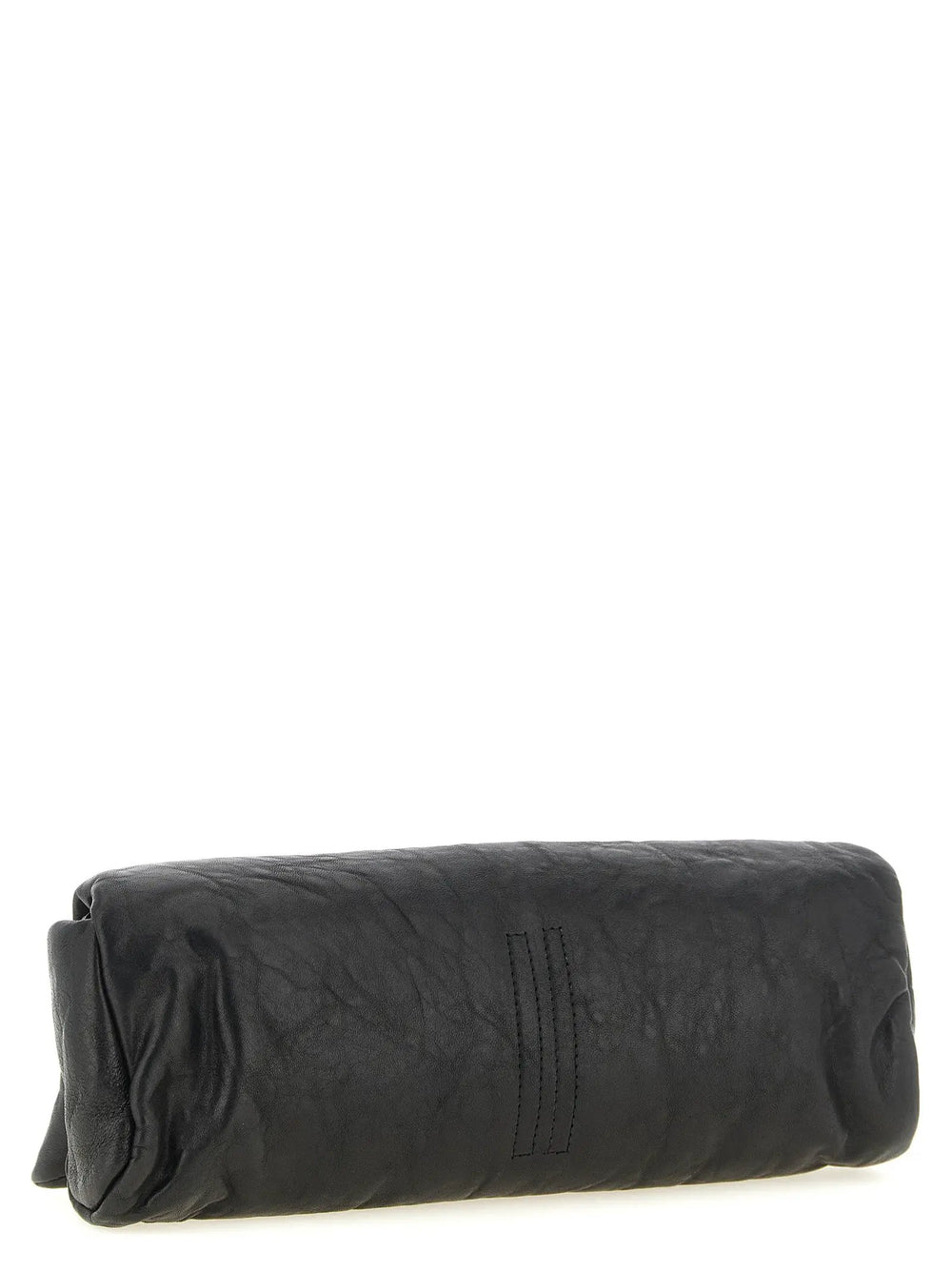 Rick Owens Sample Sale | Rick Owens Black Lamb Leather Clutch Bag - | Designer outlet