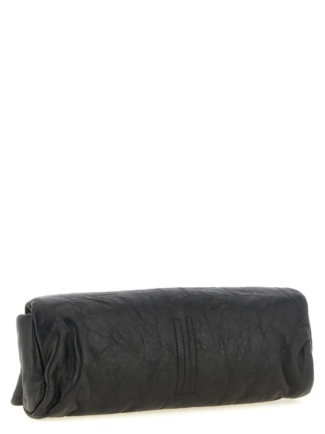 Rick Owens Sample Sale | Rick Owens Black Lamb Leather Clutch Bag - | Designer outlet