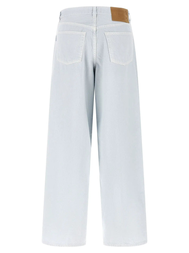 Haikure Sample Sale | Haikure White Cotton Relaxed Fit Jeans - | Designer outlet