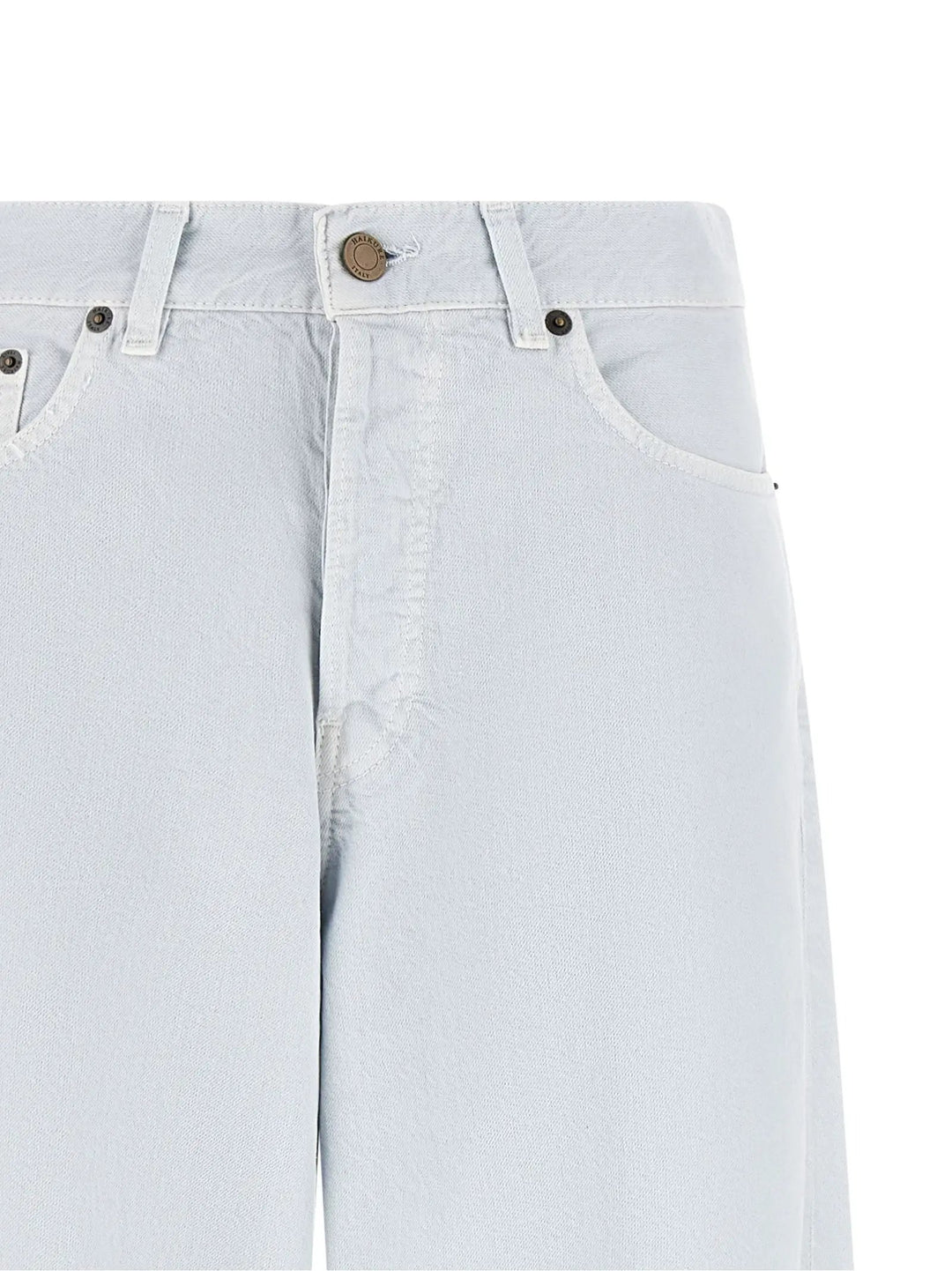 Haikure Sample Sale | Haikure White Cotton Relaxed Fit Jeans - | Designer outlet