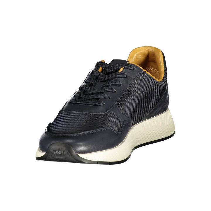 Hugo Boss Blue Leather Men&