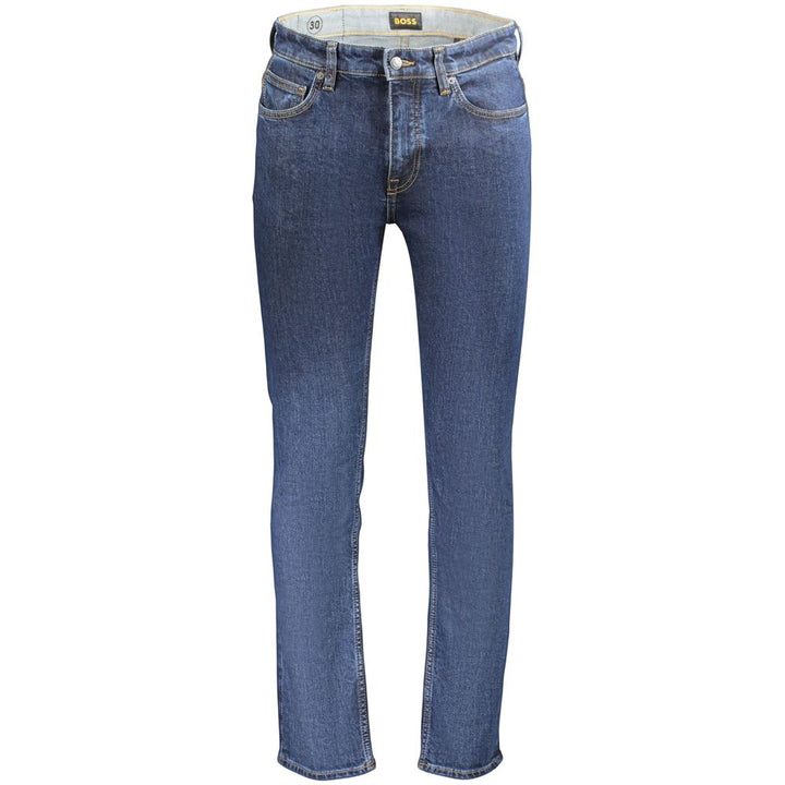 Hugo Boss Blue Cotton Men&
