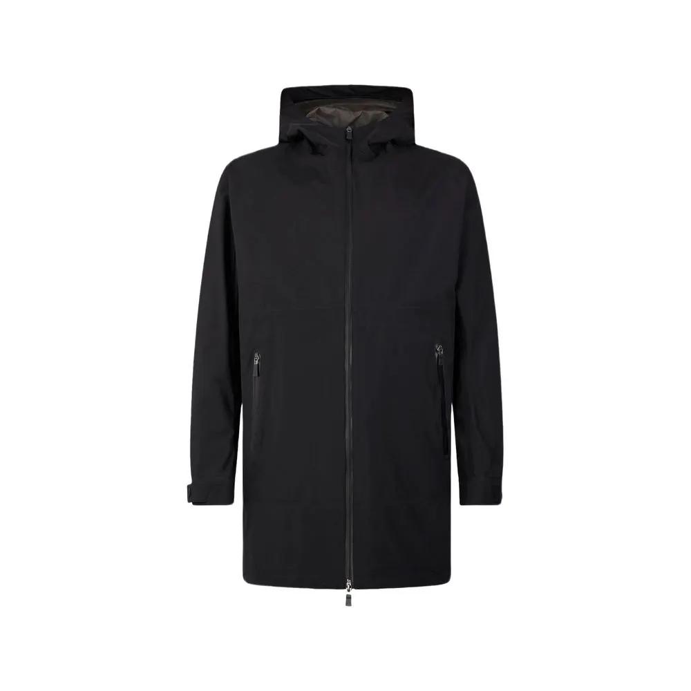 Herno Sample Sale | Herno Black Polyester Coat - | Designer outlet