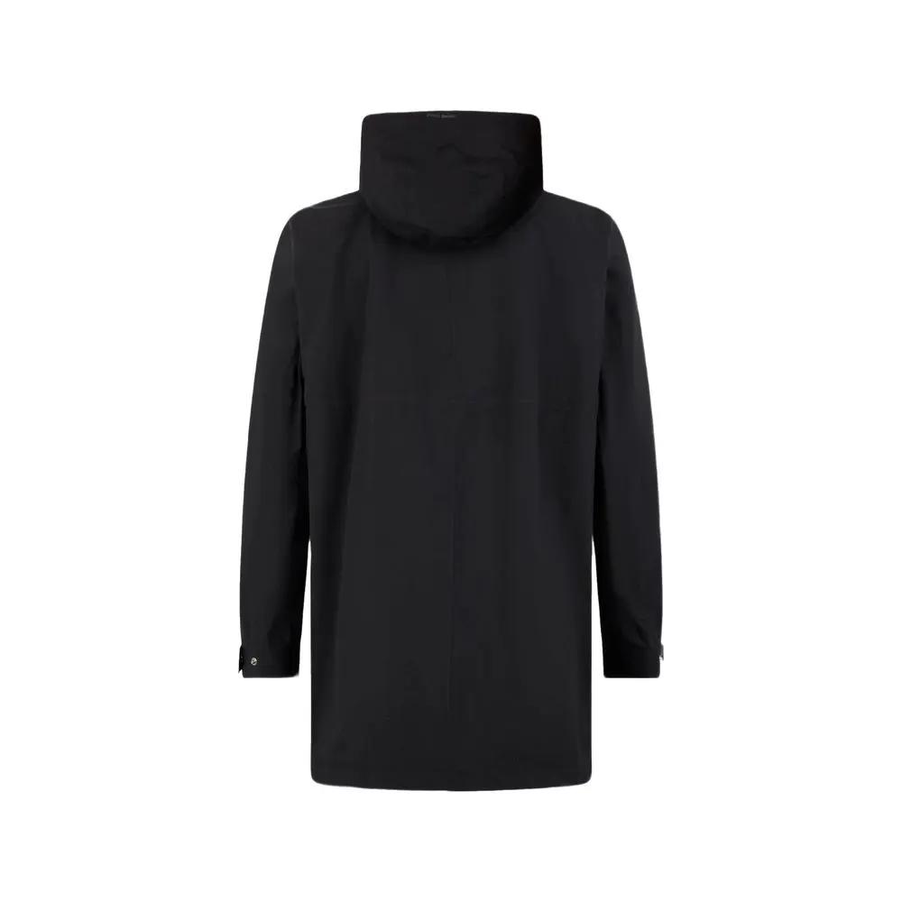 Herno Sample Sale | Herno Black Polyester Coat - | Designer outlet
