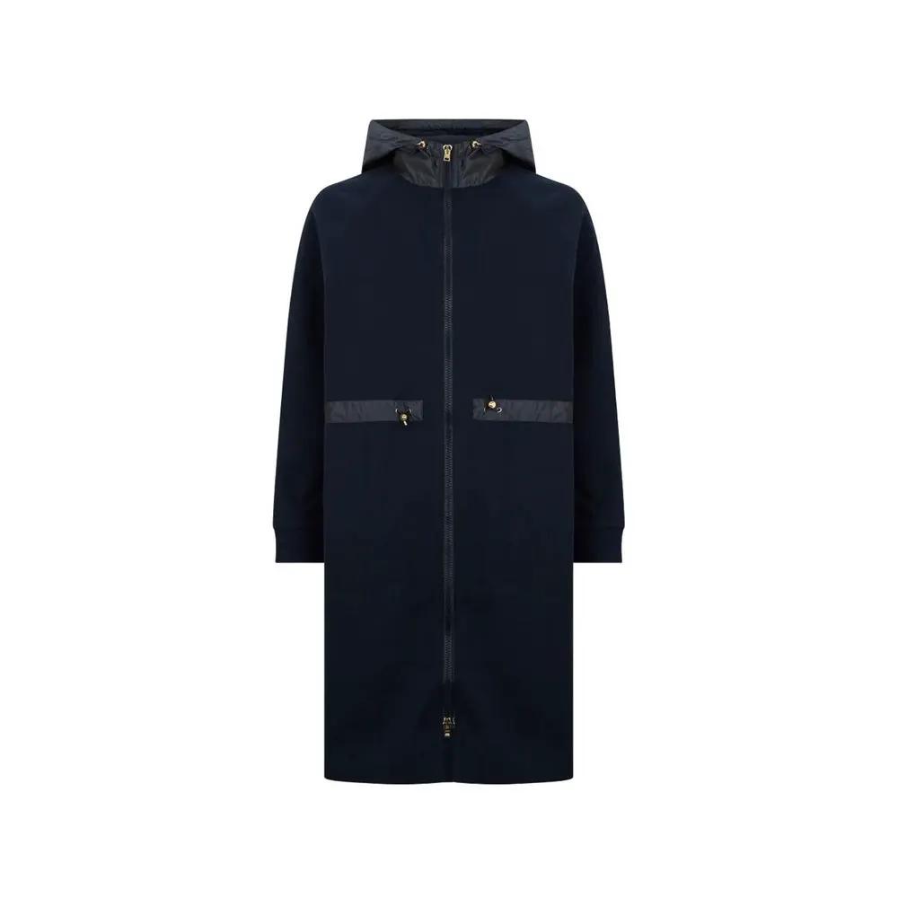 Herno Sample Sale | Herno Blue Cotton Coat - | Designer outlet