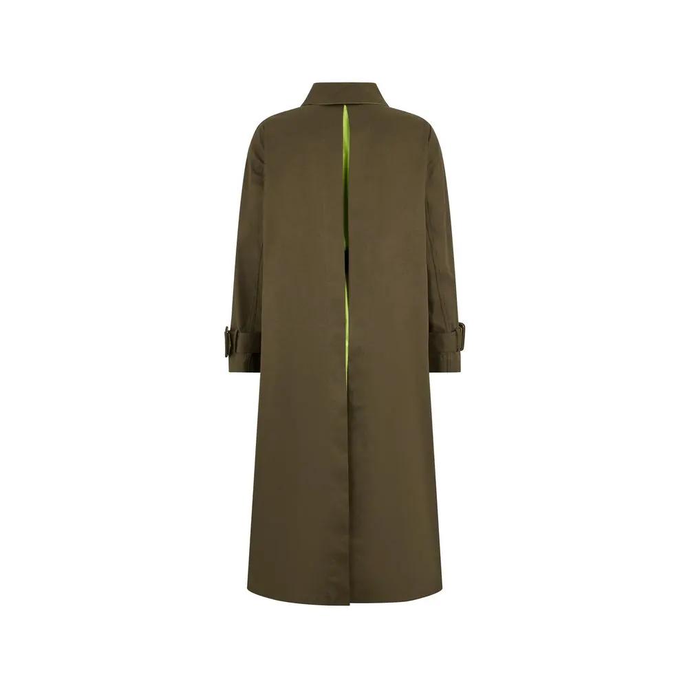 Herno Sample Sale | Herno Bicolor Cotton Coat - | Designer outlet