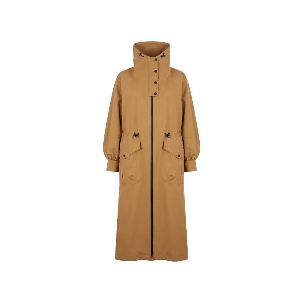 Herno Sample Sale | Herno Brown Polyester Coat - | Designer outlet