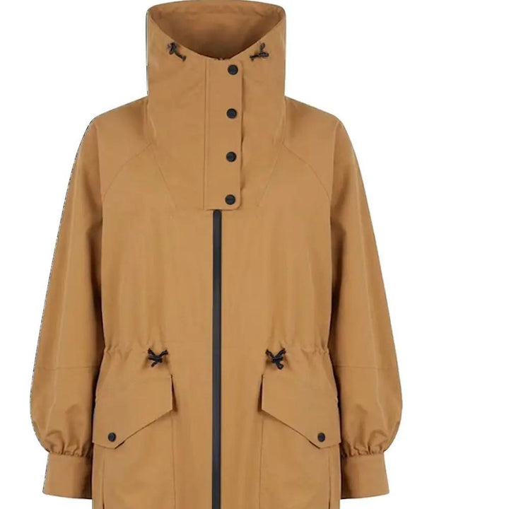 Herno Sample Sale | Herno Brown Polyester Coat - | Designer outlet