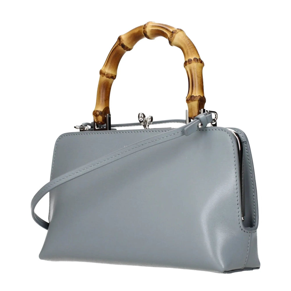 Jil Sander Sample Sale | Jil Sander Gray Leather Handbag - | Designer outlet