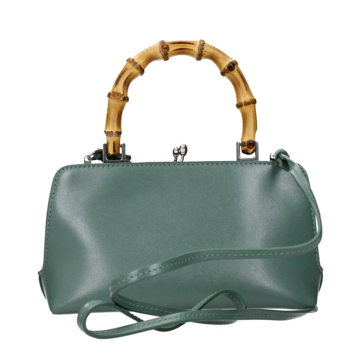 Jil Sander Green Leather Handbag