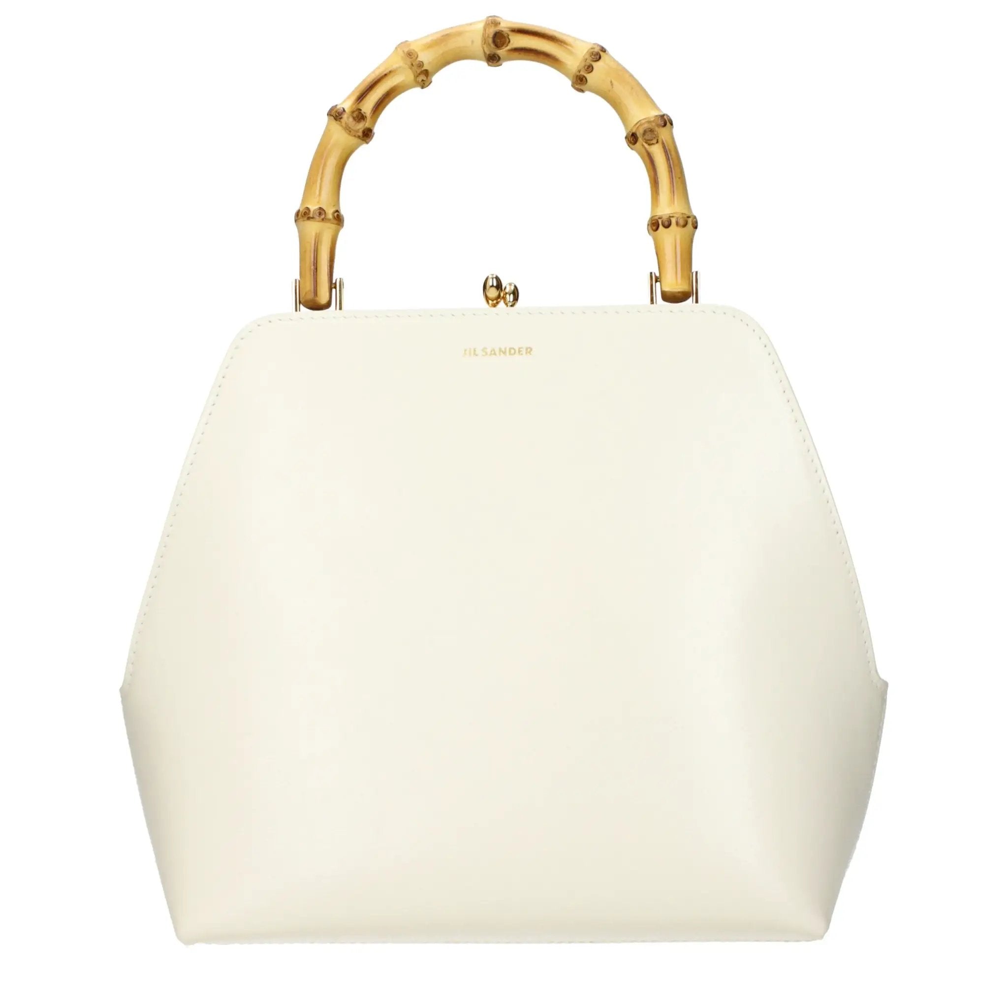 その他 JIL SANDER LEATHER CREAM Jil Sander Beige Leather Handbag – Ask Me Wear