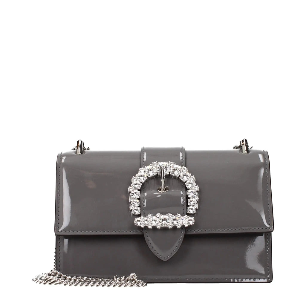 Jimmy Choo Gray Leather Shoulder Bag – Ask Me Wear