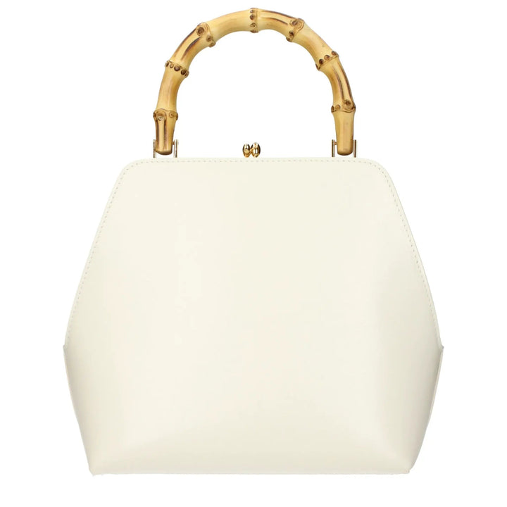 Jil Sander Beige Leather Handbag