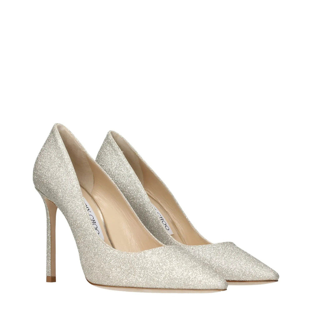 Jimmy Choo Sample Sale | Jimmy Choo Gold Plastic High Heel Pumps - | Designer outlet