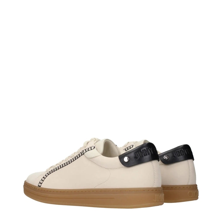 Jimmy Choo Beige Suede Sneakers