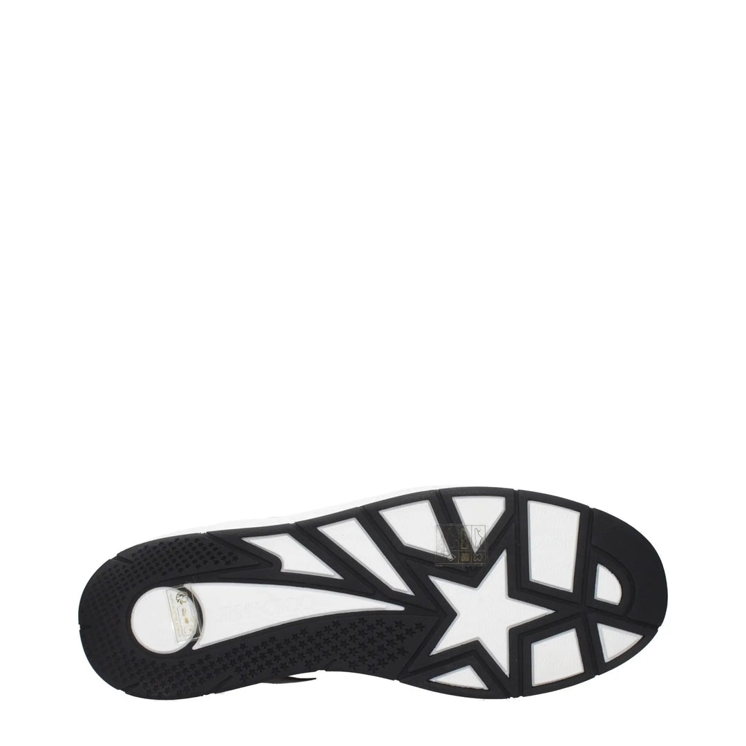 Jimmy Choo Black Leather Sneakers