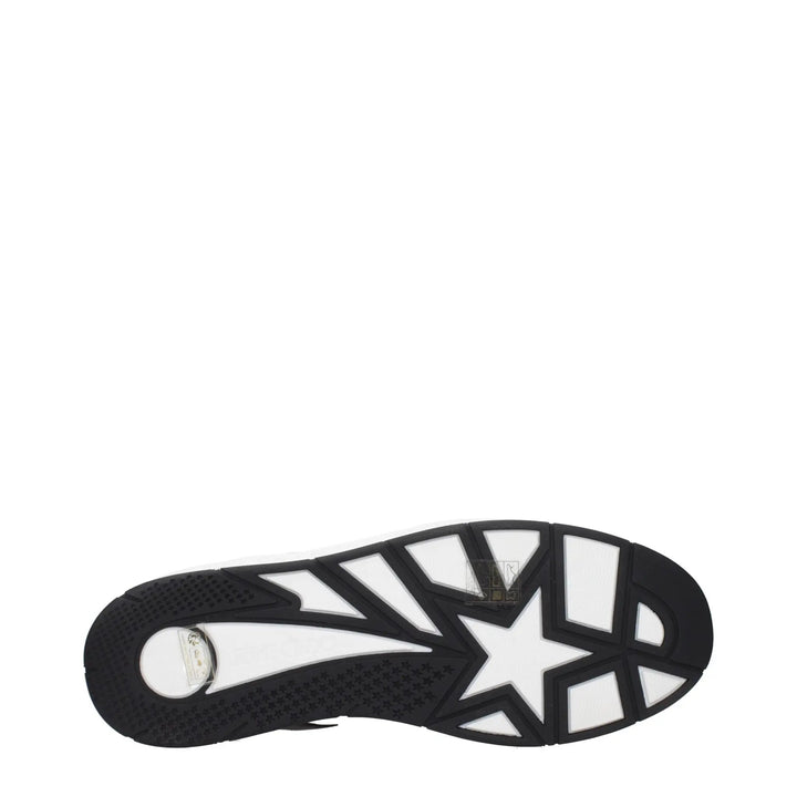 Jimmy Choo Black Leather Sneakers