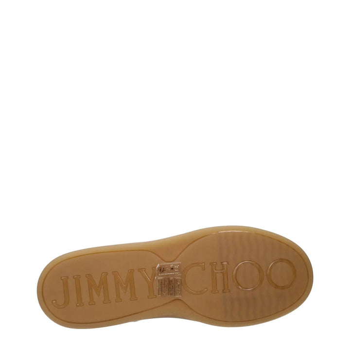 Jimmy Choo Beige Suede Sneakers