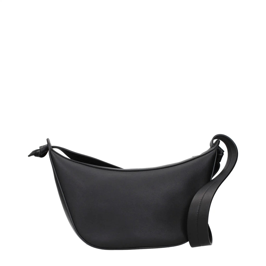 Jil Sander Black Leather Shoulder Bag
