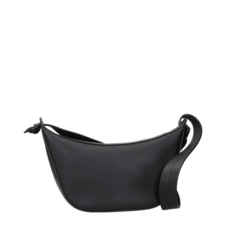Jil Sander Black Leather Shoulder Bag