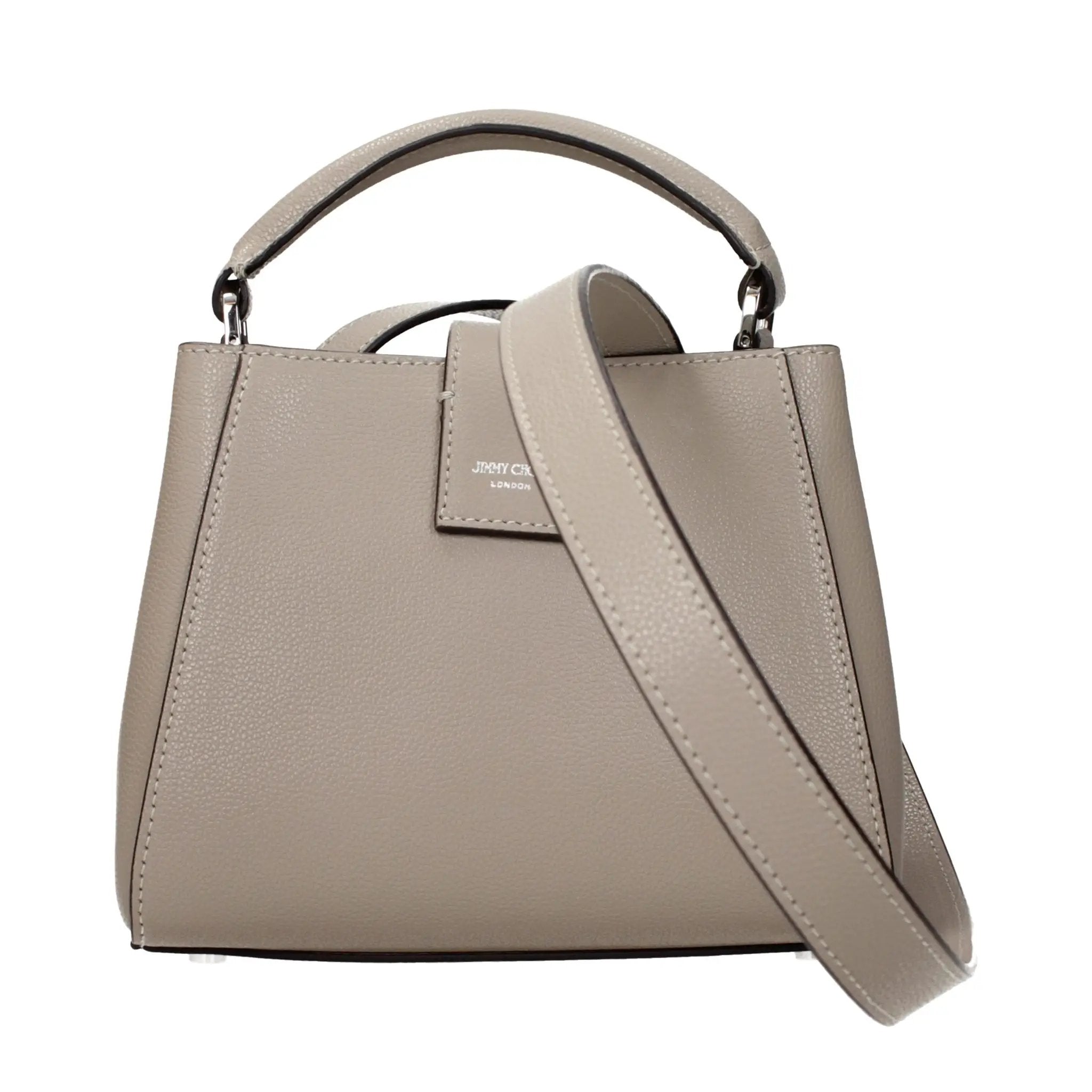 Jimmy Choo Gray Leather Handbag – Ask Me Wear