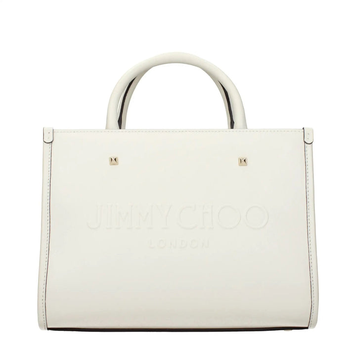 Jimmy Choo White Leather Handbag