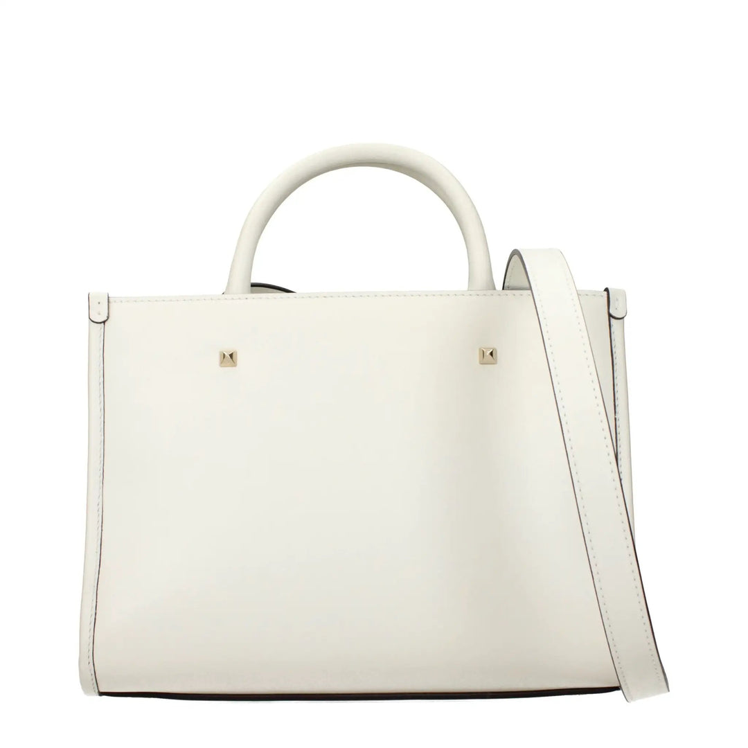 Jimmy Choo White Leather Handbag