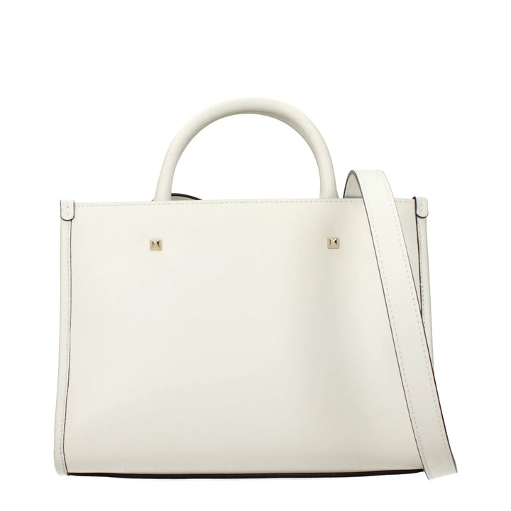 Jimmy Choo White Leather Handbag