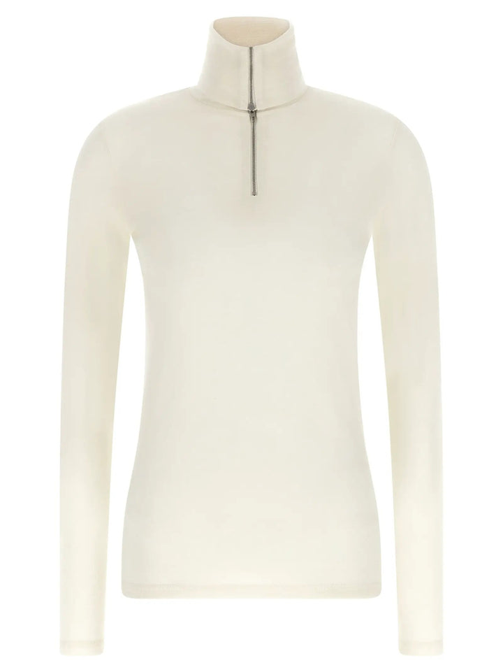 Jil Sander Sample Sale | Jil Sander White Polyester Cardigan - | Designer outlet