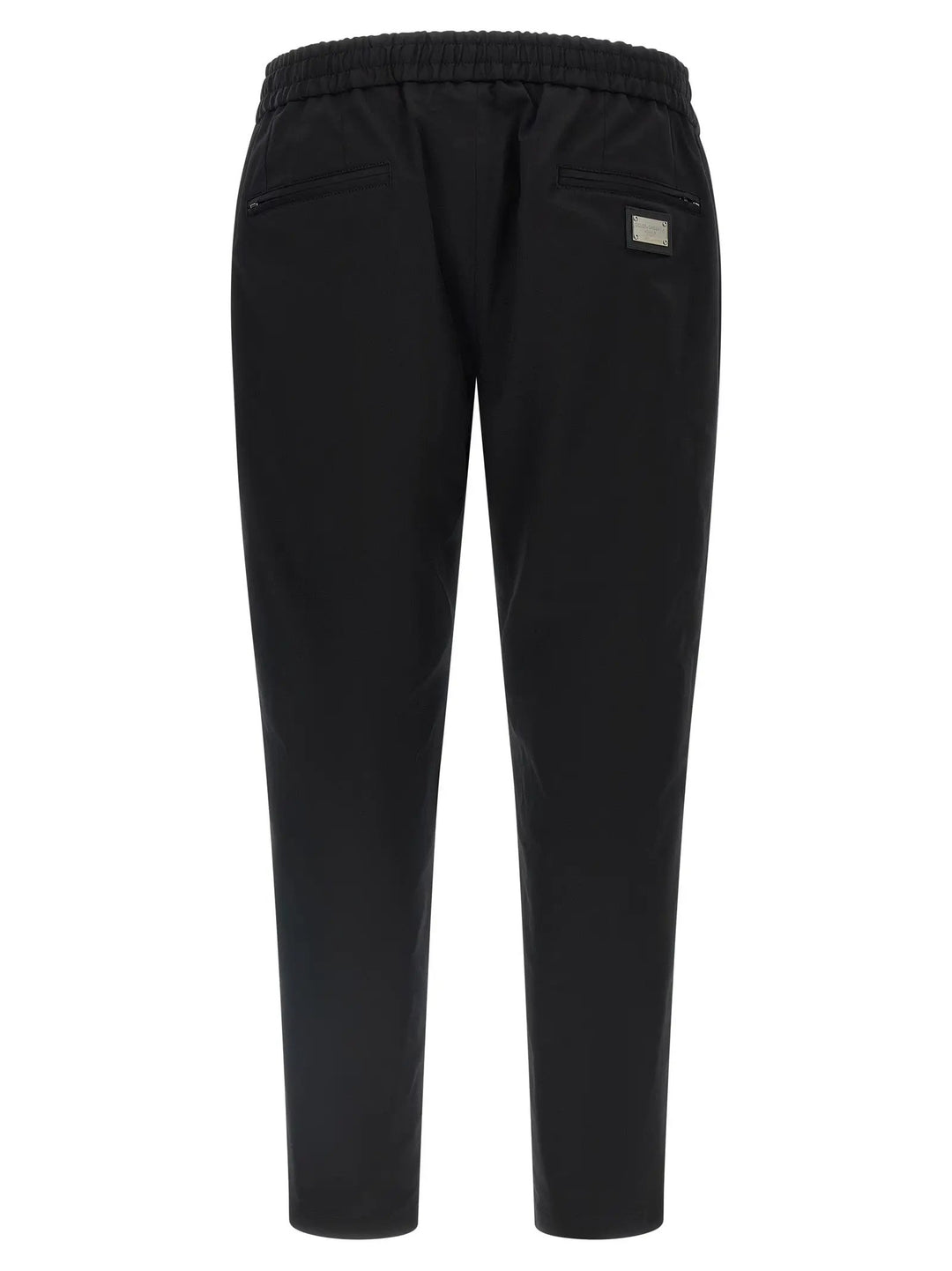 Dolce &amp; Gabbana Sample Sale | Dolce &amp; Gabbana Black Cotton Casual Pants - | Designer outlet