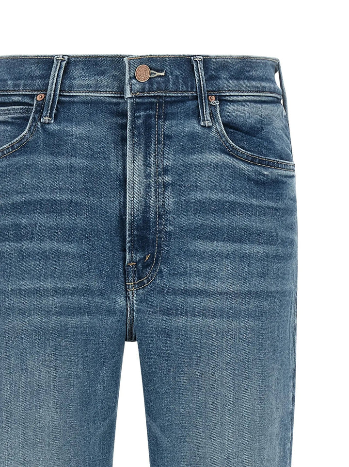 Mother Denim Sample Sale | Mother Denim Blue Cotton Flared Jeans - | Designer outlet