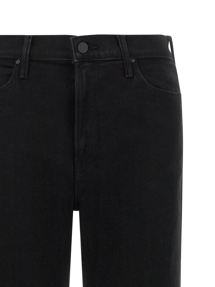 Mother Denim Sample Sale | Mother Denim Black Cotton Flared Jeans - | Designer outlet