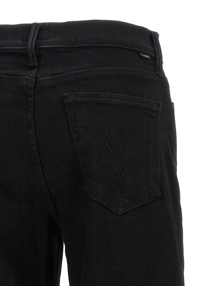 Mother Denim Sample Sale | Mother Denim Black Cotton Flared Jeans - | Designer outlet