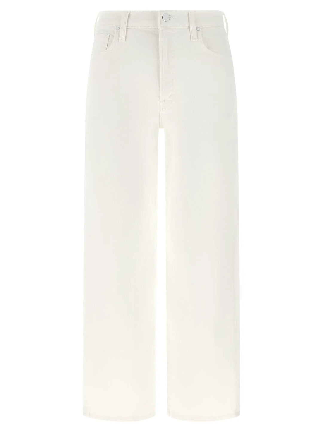Mother Denim Sample Sale | Mother Denim White Cotton Straight-Leg Jeans - | Designer outlet