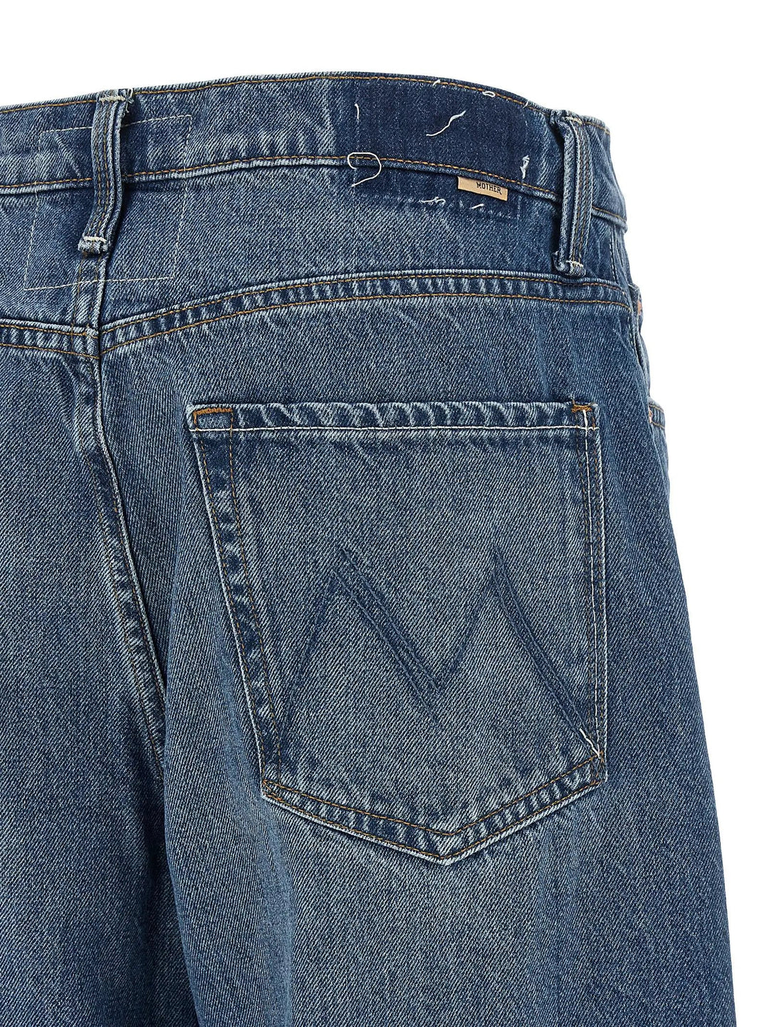 Mother Denim Sample Sale | Mother Denim Blue Cotton Relaxed Fit Jeans - | Designer outlet