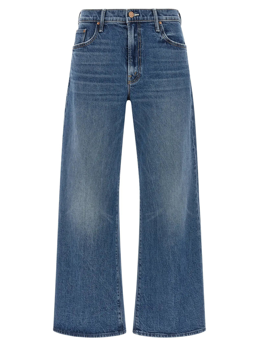 Mother Denim Sample Sale | Mother Denim Blue Cotton Cropped Jeans - | Designer outlet