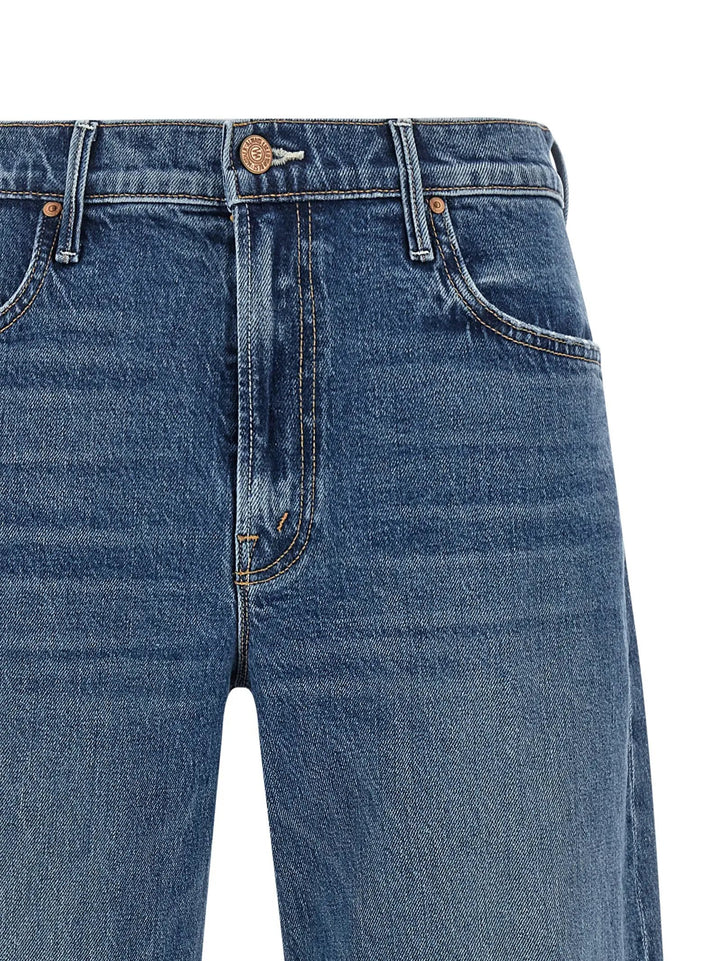 Mother Denim Sample Sale | Mother Denim Blue Cotton Cropped Jeans - | Designer outlet