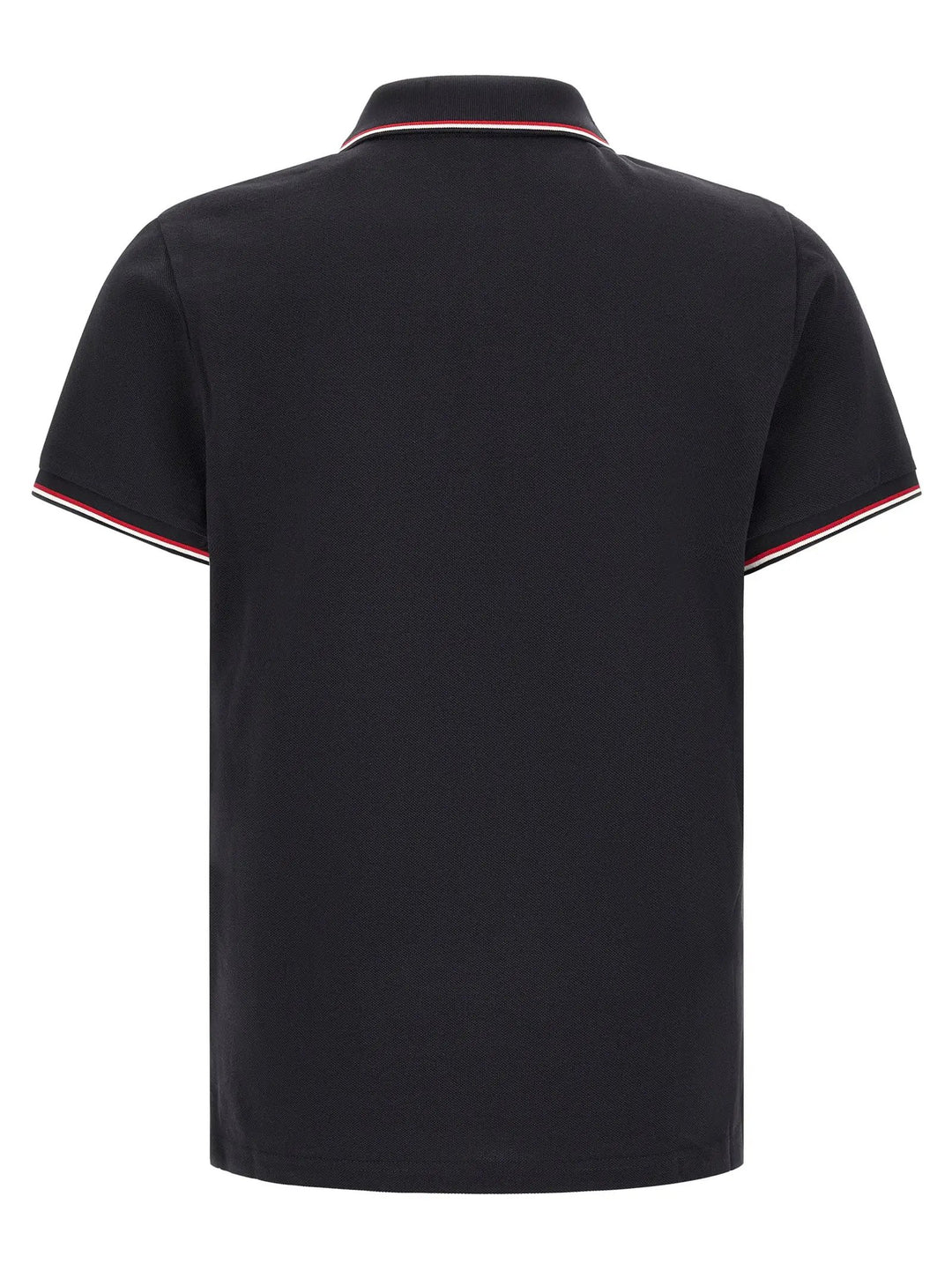 Moncler Sample Sale | Moncler Blue Cotton Polo Shirt - | Designer outlet
