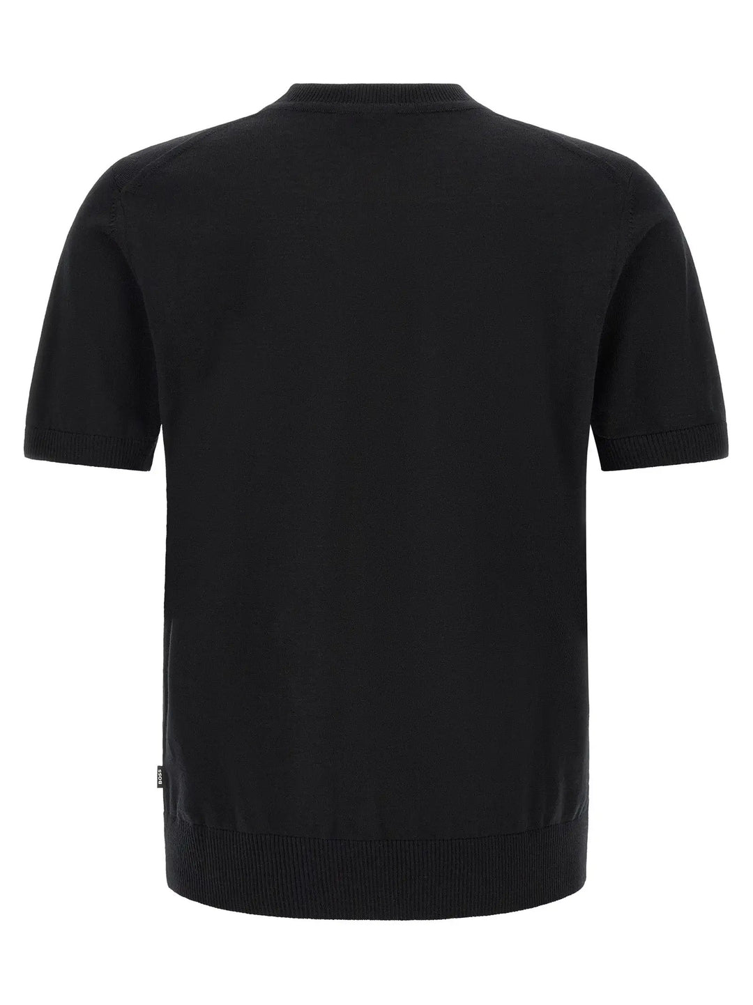 Hugo Boss Sample Sale | Hugo Boss Black Virgin Wool T-Shirt - | Designer outlet